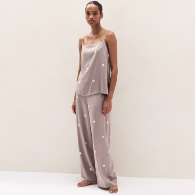 Silk Spot Cami Pyjama Set