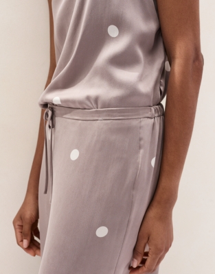 Silk Spot Cami Pyjama Set