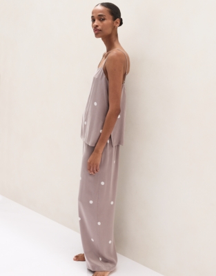 Silk Spot Cami Pyjama Set