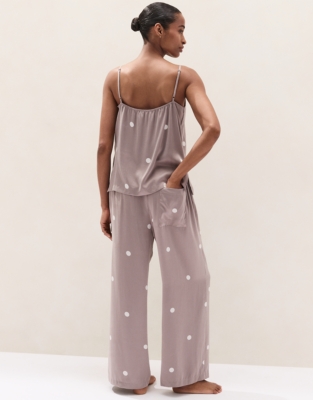 Silk Spot Cami Pyjama Set