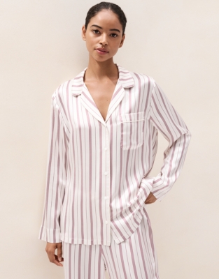 Silk Stripe Classic Pyjama Set