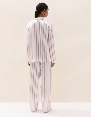 Silk Stripe Classic Pyjama Set