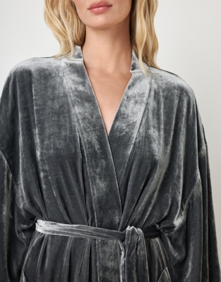 Silk Velvet Robe