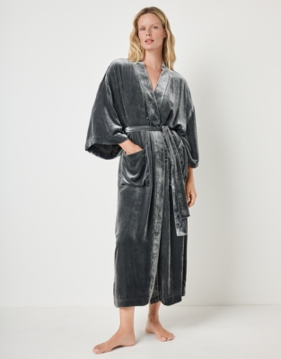 Silk Velvet Robe