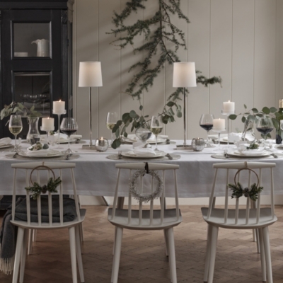 Silver Beaded Oval Placemats Set of 2 Table Linens & Accessories