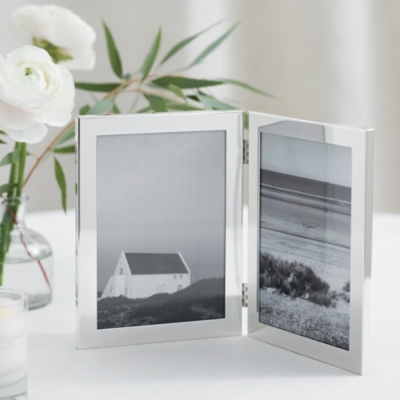 Silver Double Hinged Frame – 5x7”