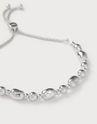 Silver Droplet Friendship Bracelet