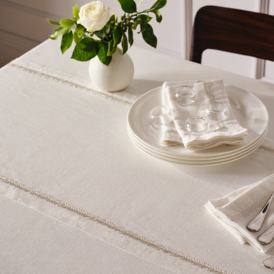 Silver Fern Stitched Table Runner | Table Linen, Placemats & Coaste...
