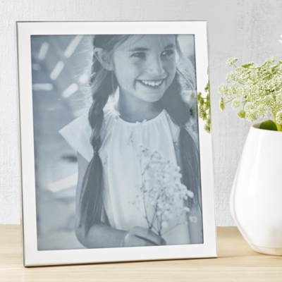 Silver Frame 8x10" Photo Frames The White Company UK