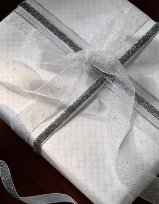 Silver Mixed Ribbons – Set of 3