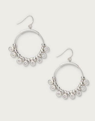 The white hot sale company earrings