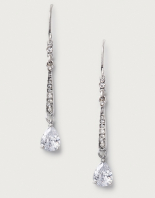 Silver Plated Ox Deco Sparkle Earring