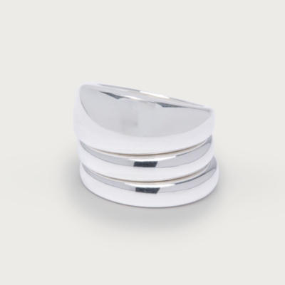Silver Stacking Rings – Set of 3