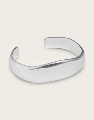 Silver Statement Bangle
