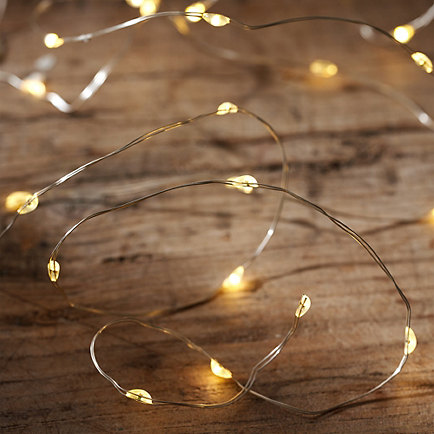Silver Wire Fairy Lights