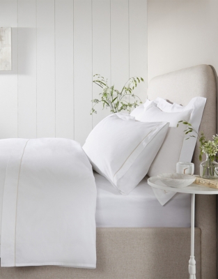 Single Row Cord 200 Thread Count Egyptian Cotton Bed Linen Collection