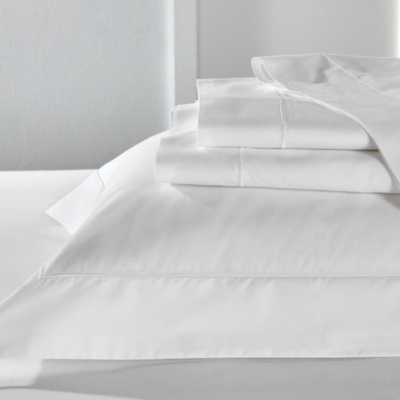 Single Row Cord Cotton Flat Sheet – Set of 2