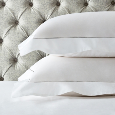 Single Row Cord Cotton Oxford Pillowcase – Set of 2