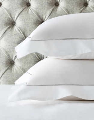 Single Row Cord Cotton Oxford Pillowcase – Set of 2