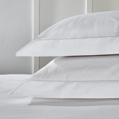 Single Row Cord Egyptian Cotton Oxford Pillowcase with Border - Single ...