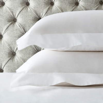 White cotton 2025 oxford pillowcases