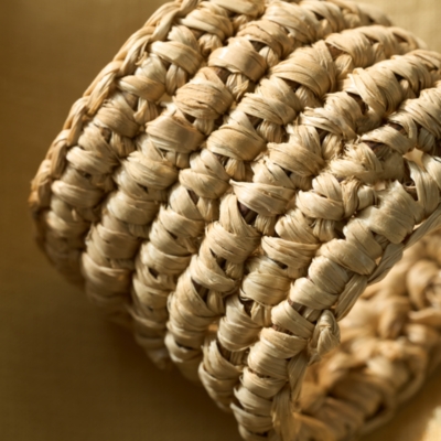 Sisal Napkin Rings – Set of 4