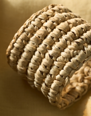 Sisal Napkin Rings – Set of 4