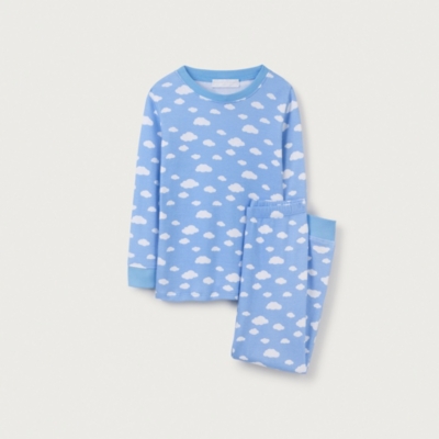 Skinny Fit Cloud Print Pajamas (1–12yrs)