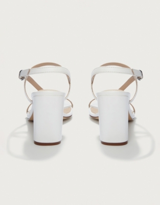 Skinny Strap Block Heel sandals