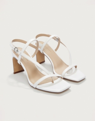 Skinny Strap Block Heel sandals