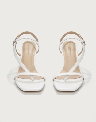Skinny Strap Block Heel sandals