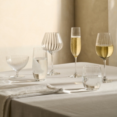 Skye Optic Champagne Flutes – Set of 4