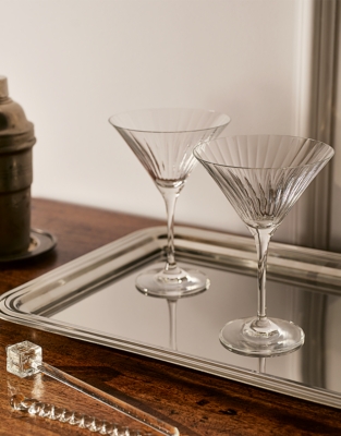 Skye Optic Martini Glasses – Set of 4
