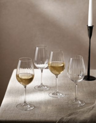 Skye Optic Wine Glasses – Set of 4