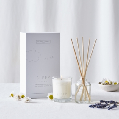 Sleep Diffuser & Votive Candle Set Gift Sets The White Company US