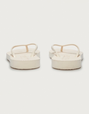 Sleepers Tapered Flip Flops - Off White