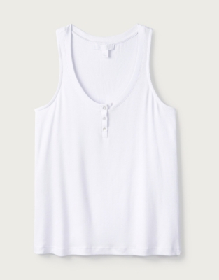 Sleeveless Sleep Vest Pyjamas The White Company UK