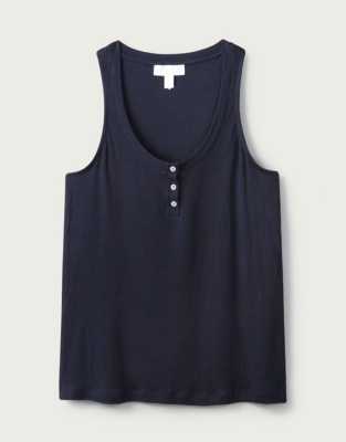 Sleeveless Sleep Vest | Nightwear & Robes Sale | The White Company UK