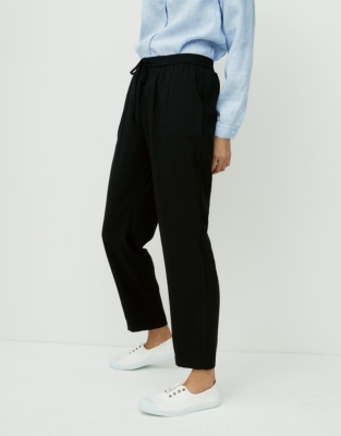 Slim Drawstring Trousers | Clothing Sale | The White Company UK