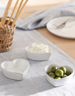 Small Porto Heart Dishes – Set of 3