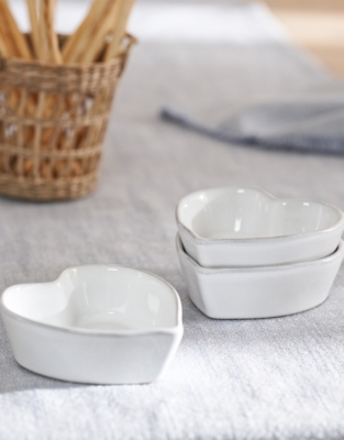Small Porto Heart Dishes – Set of 3