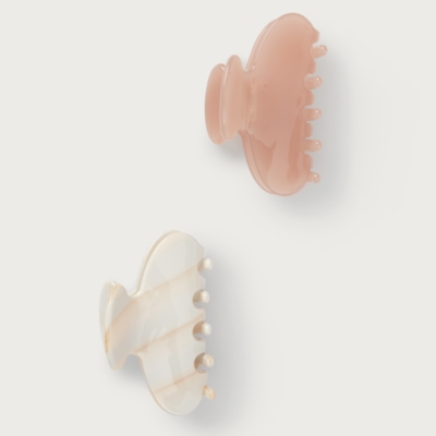 Small Resin Hair Clips – Set of 2