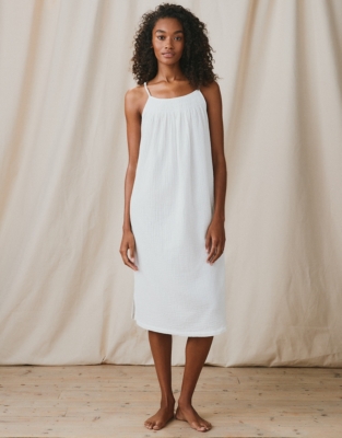 Smocked Nightgown Nightgowns The White Company US