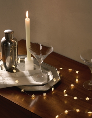 Snowflake Fairy Lights – 80 Bulbs