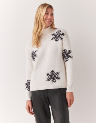 White company womens on sale jumpers