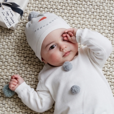 baby snowman hat