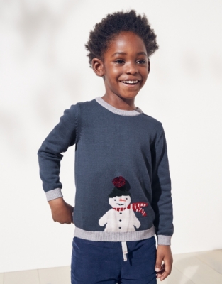 Grey pom clearance pom jumper