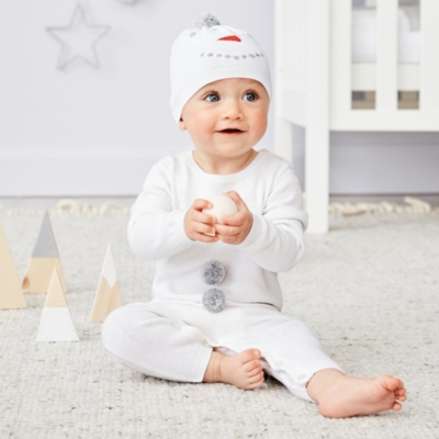 white company baby romper