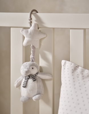 Snowy Penguin Musical Jitter Pull Toy