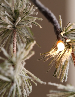 Snowy Pine Pre Lit Branch 